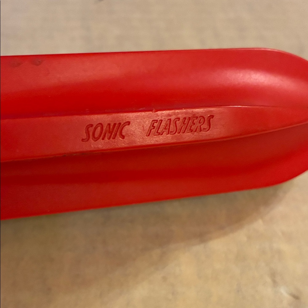 Vintage Majorette Sonic Flasher Coast Guard Boat C225 plastic red white - Picture 3 of 10